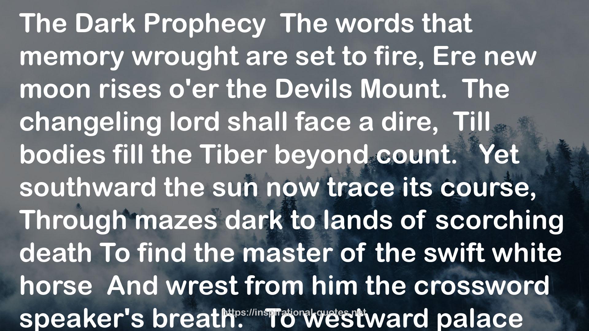 The Hidden Oracle / The Dark Prophecy (The Trials of Apollo #1-2) QUOTES