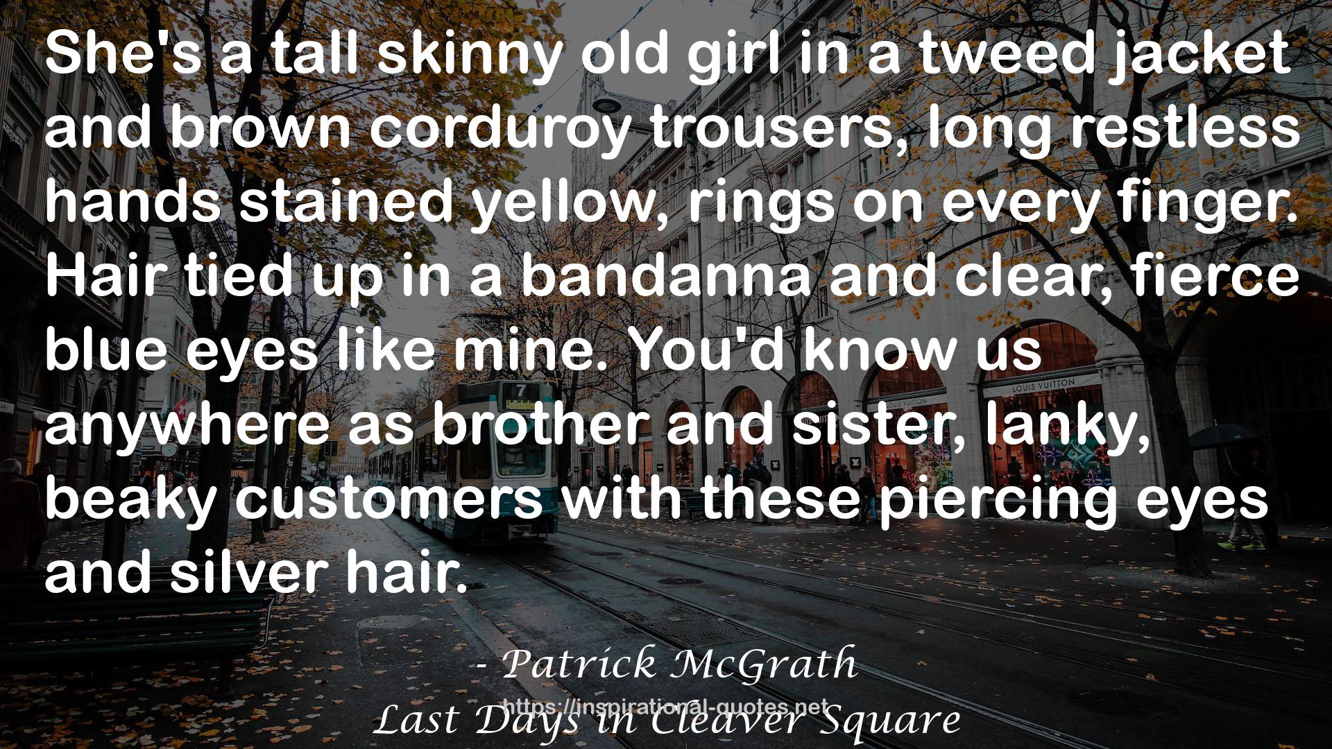 Last Days in Cleaver Square QUOTES