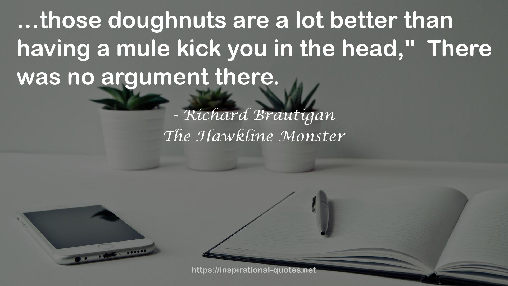 The Hawkline Monster QUOTES
