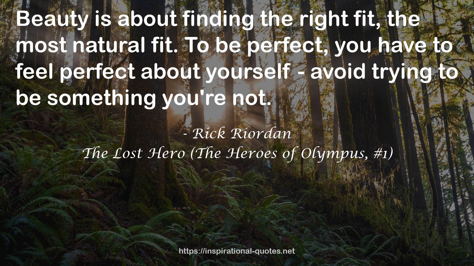 The Lost Hero (The Heroes of Olympus, #1) QUOTES