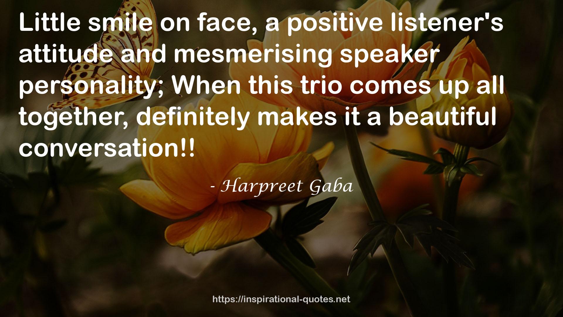 Harpreet Gaba QUOTES