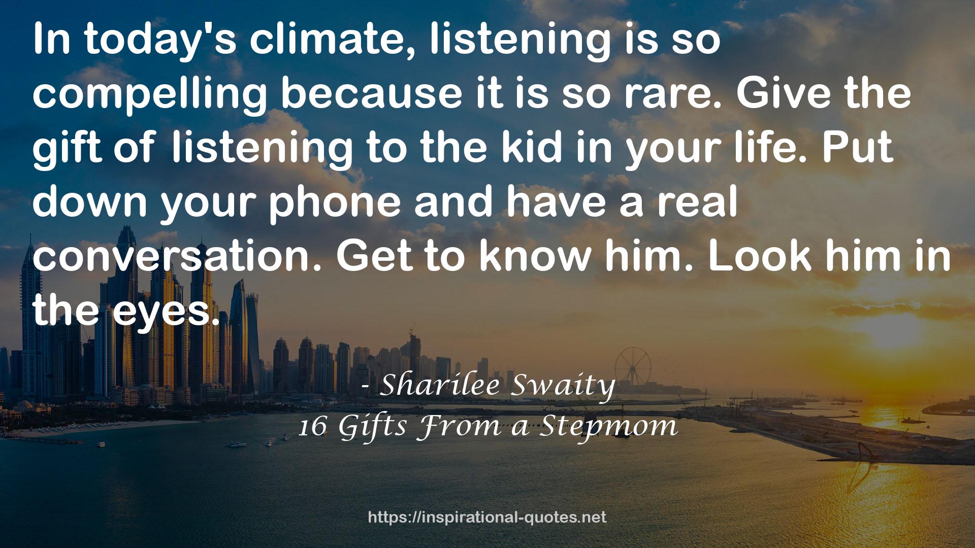 Sharilee Swaity QUOTES