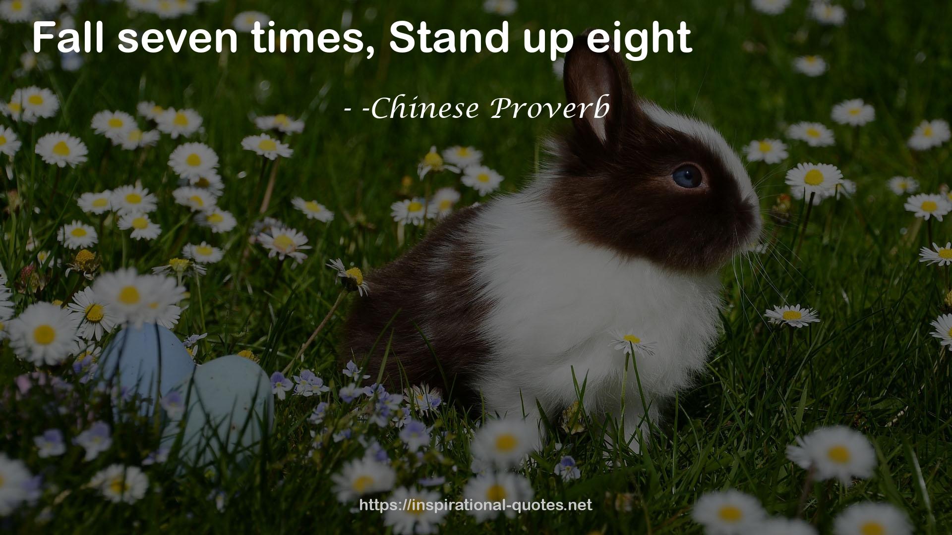 -Chinese Proverb QUOTES
