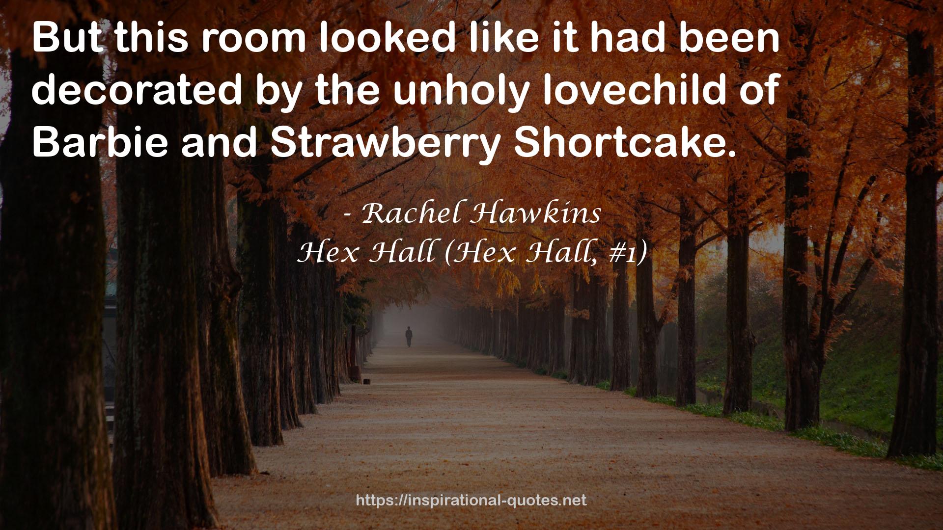 Hex Hall (Hex Hall, #1) QUOTES