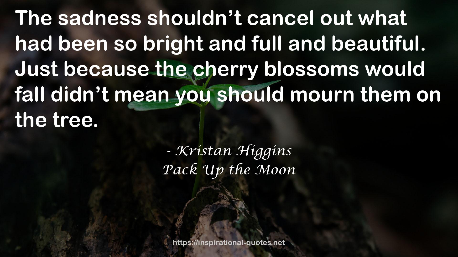 Pack Up the Moon QUOTES