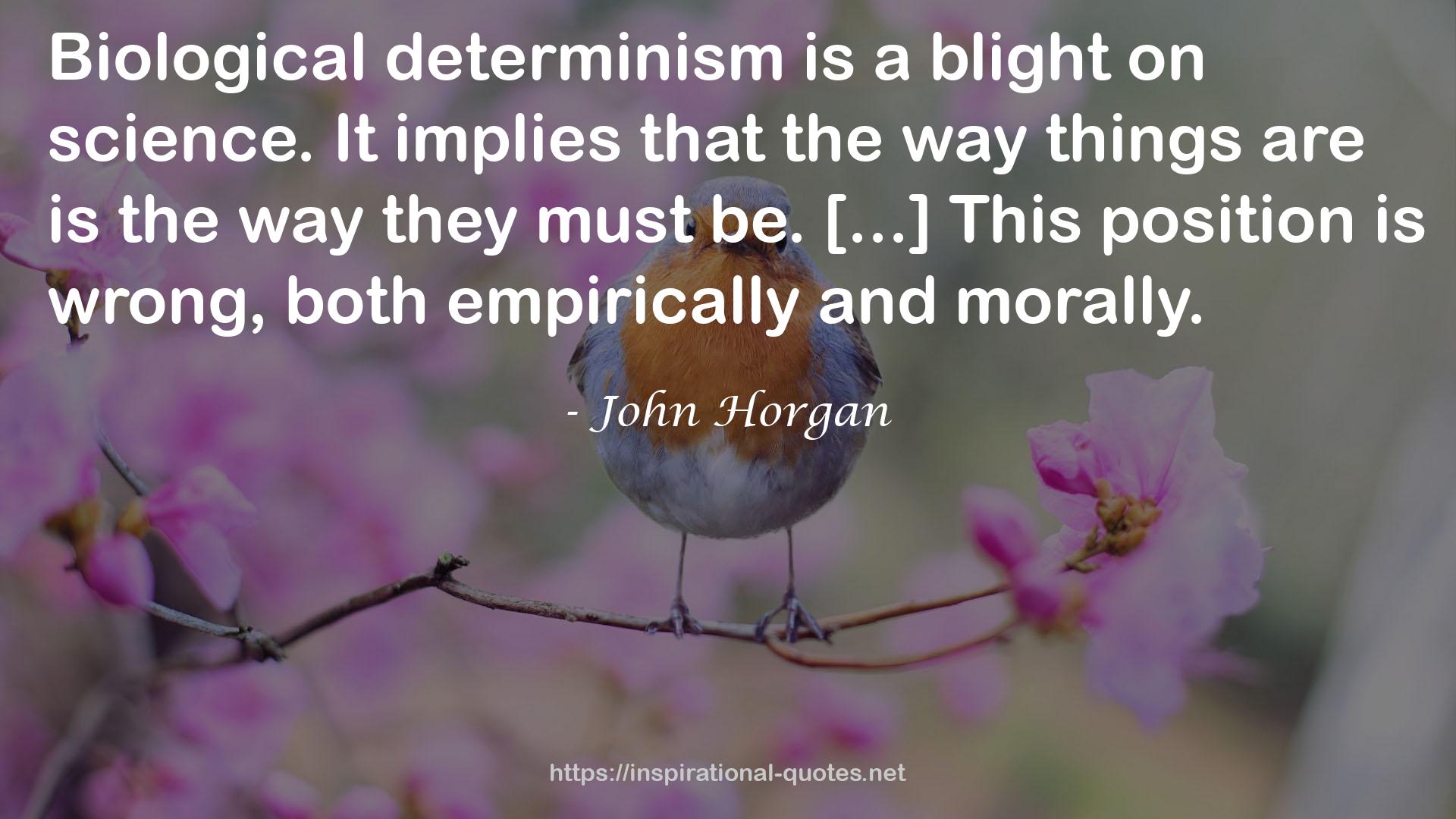 John Horgan QUOTES