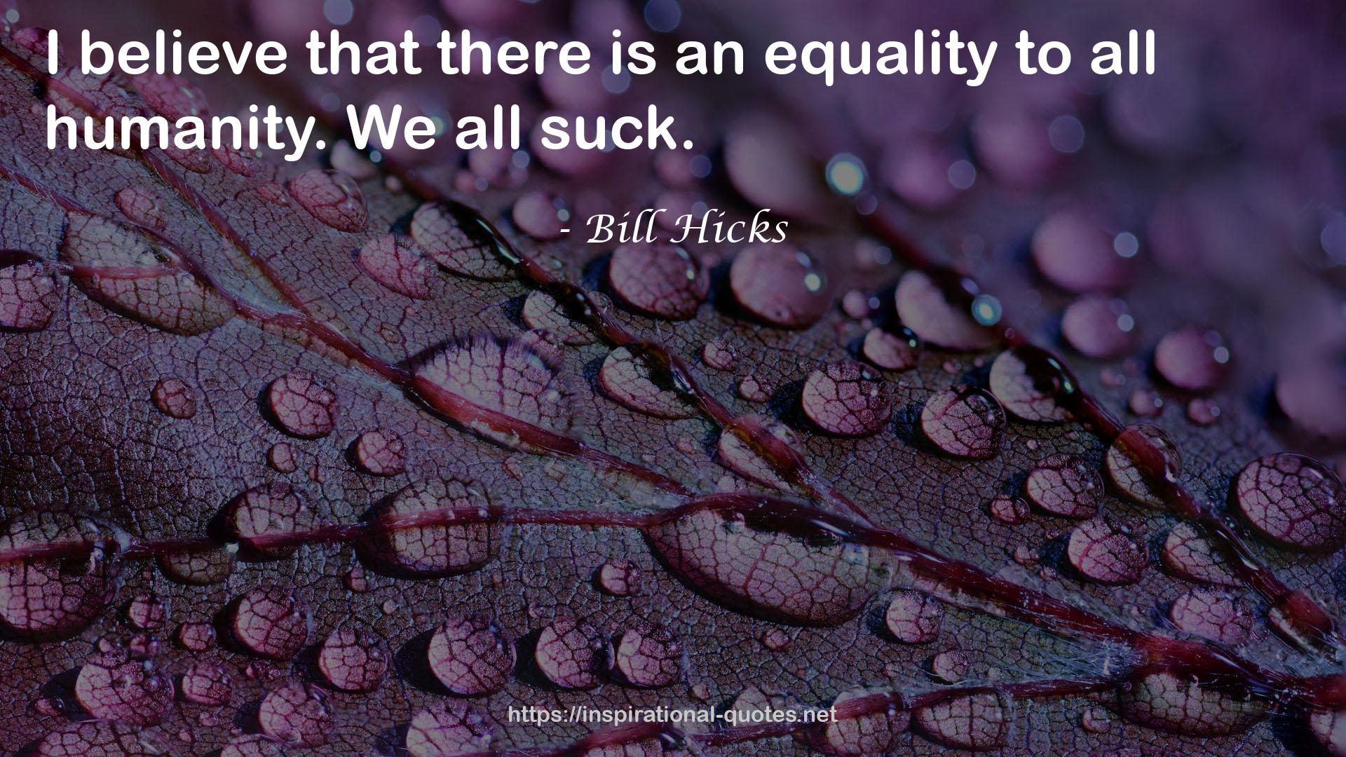 an equality  QUOTES