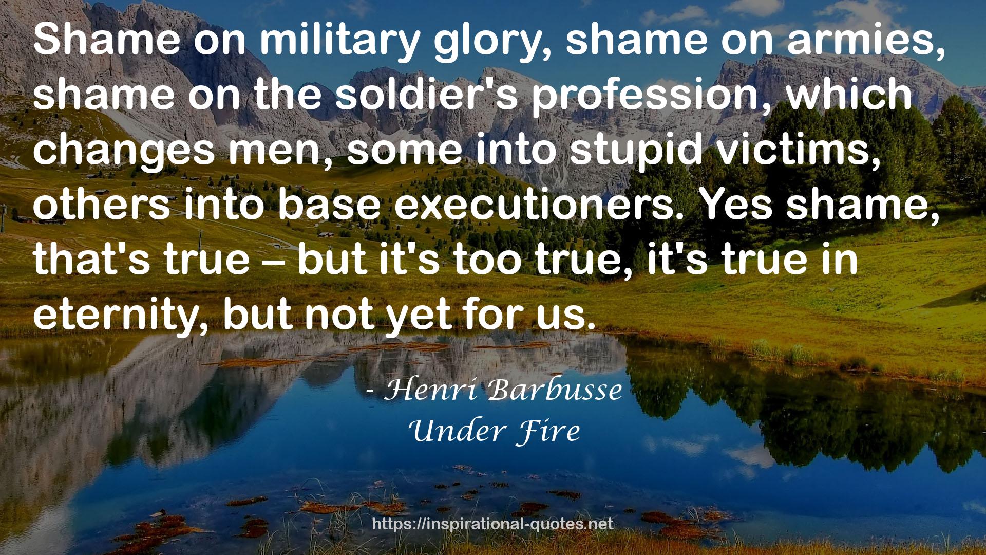 Under Fire QUOTES