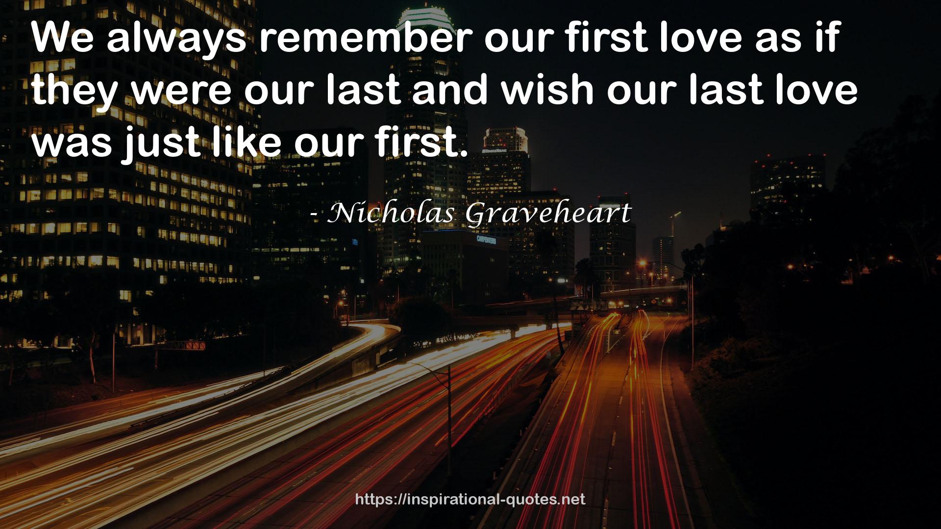 Nicholas Graveheart QUOTES