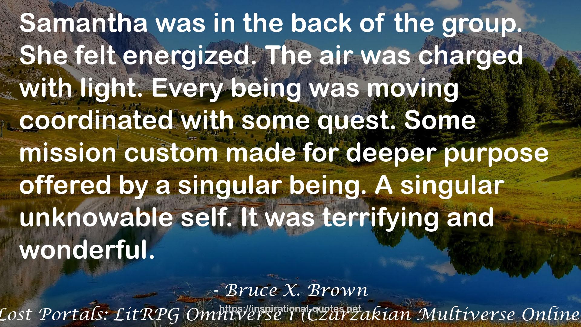 Lost Portals: LitRPG Omniverse 1 (Czarzakian Multiverse Online) QUOTES