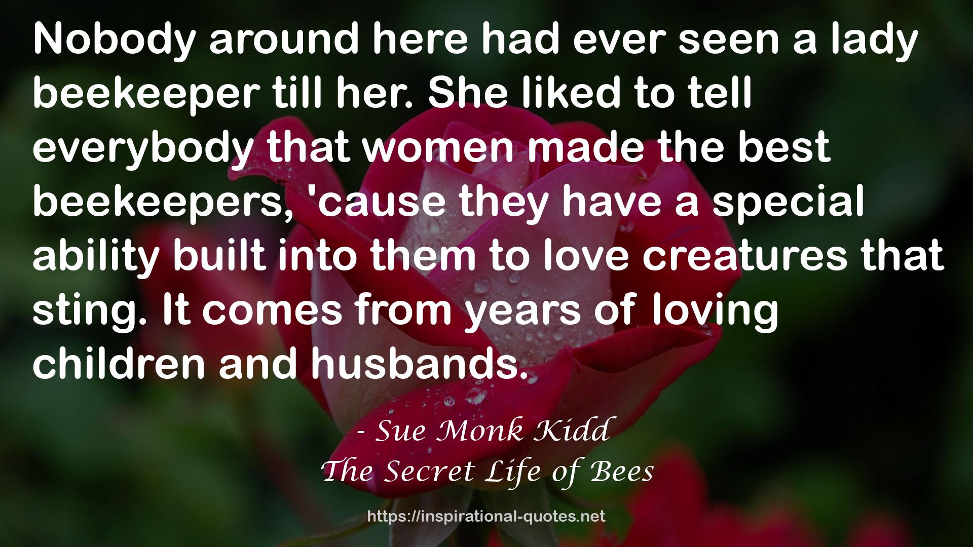 Sue Monk Kidd QUOTES