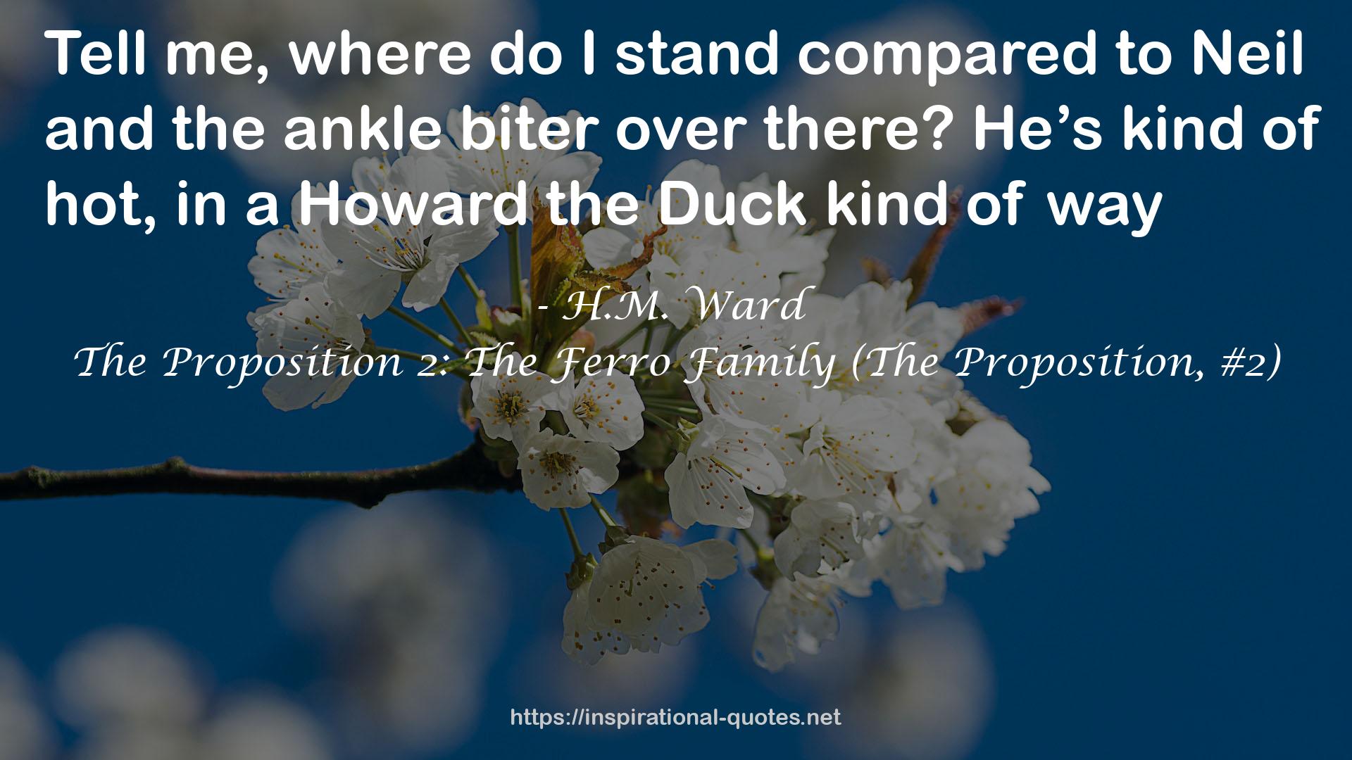 The Proposition 2: The Ferro Family (The Proposition, #2) QUOTES