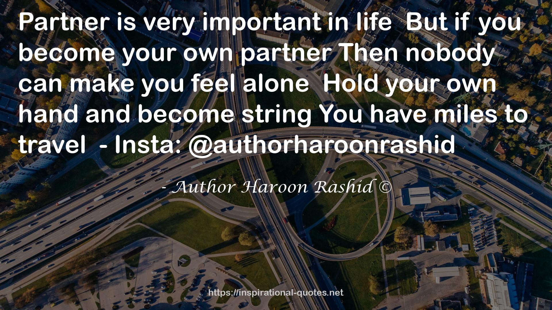 Author Haroon Rashid © QUOTES