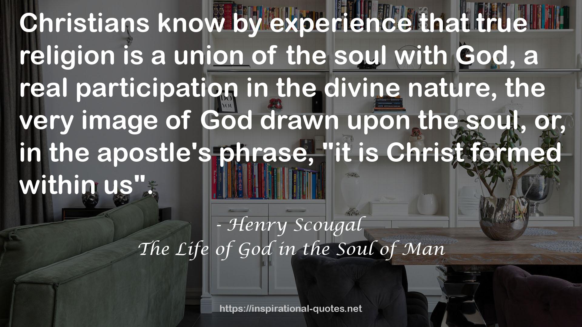 Henry Scougal QUOTES