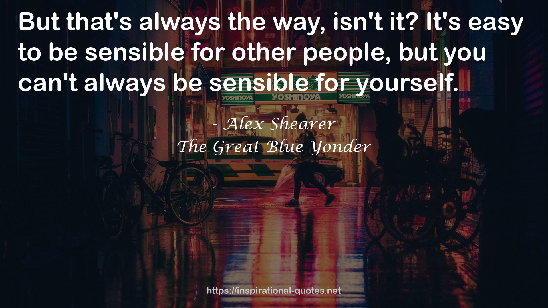 Alex Shearer QUOTES