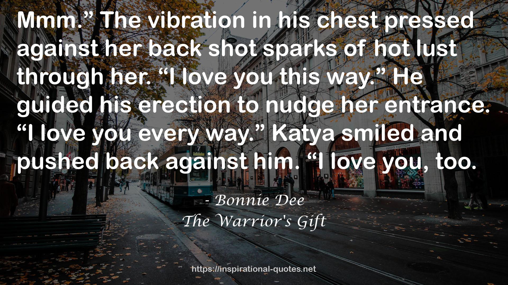 The Warrior's Gift QUOTES