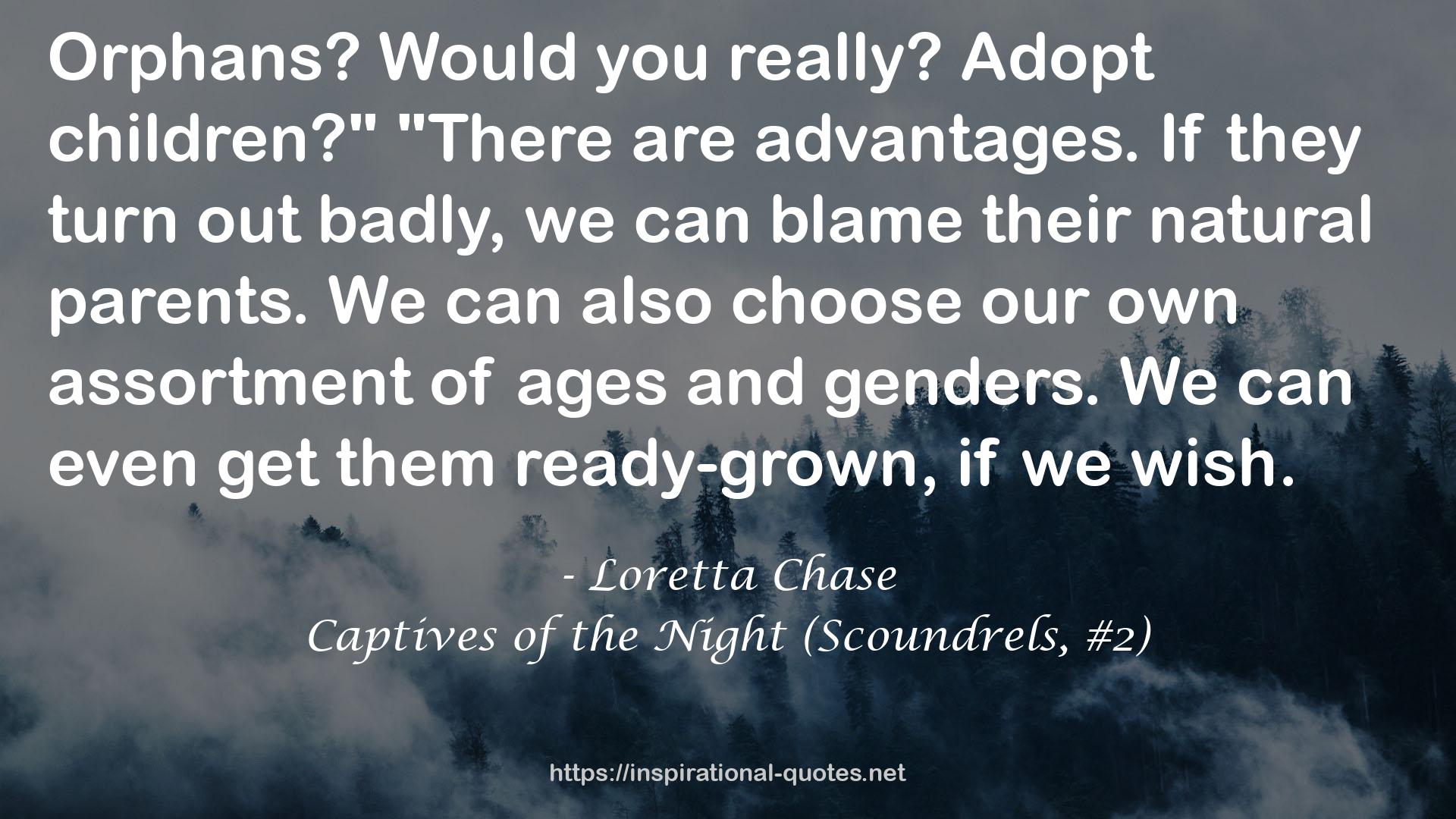Captives of the Night (Scoundrels, #2) QUOTES