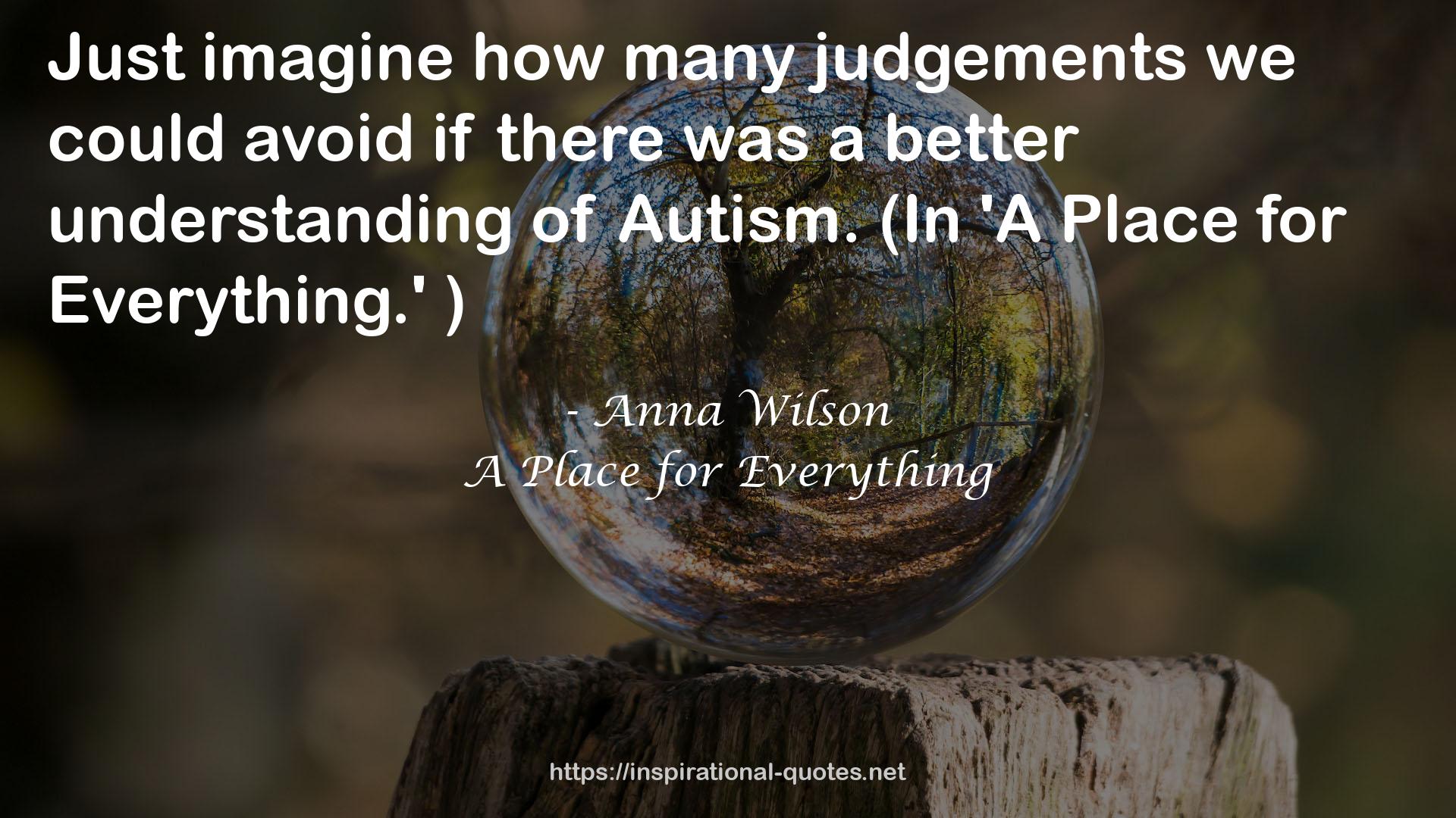 Anna Wilson QUOTES