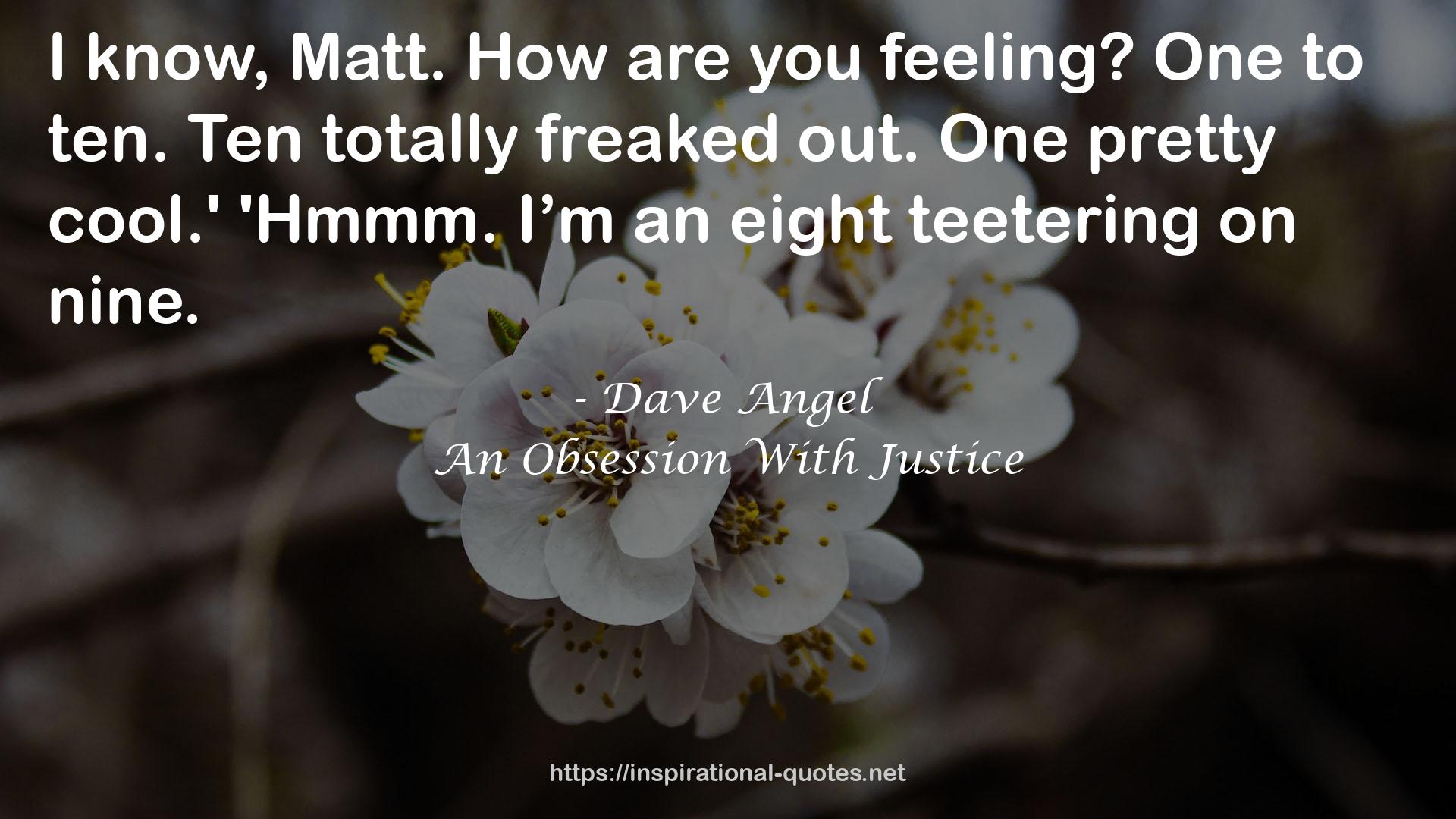 Dave Angel QUOTES