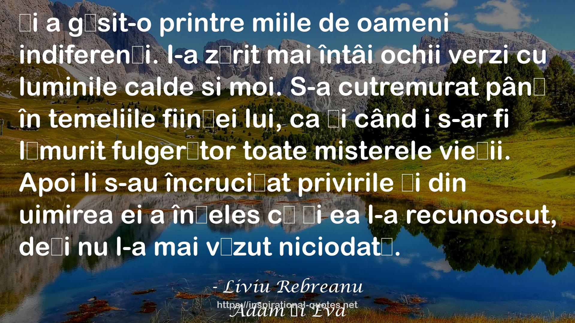 Adam și Eva QUOTES