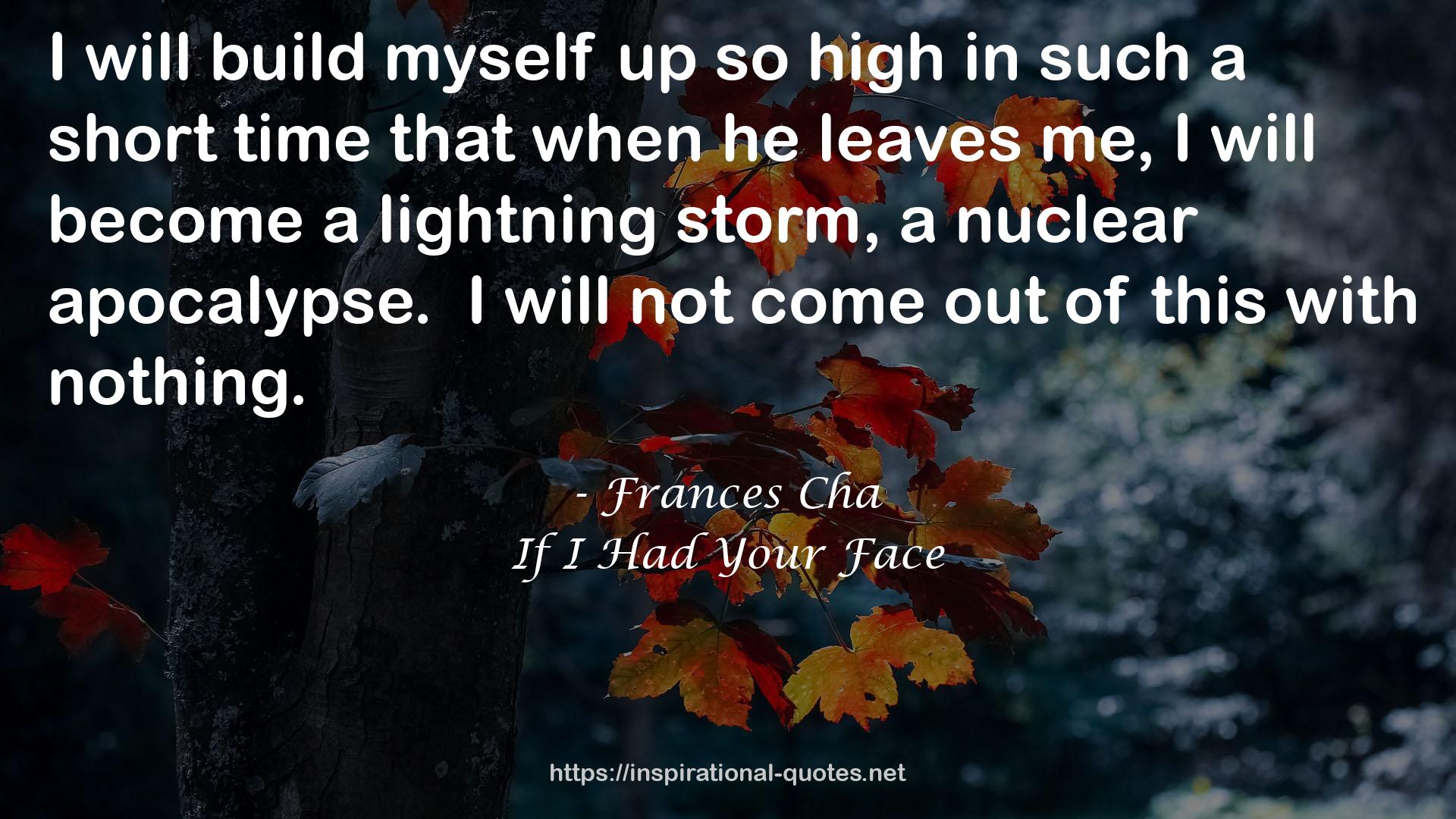 Frances Cha QUOTES