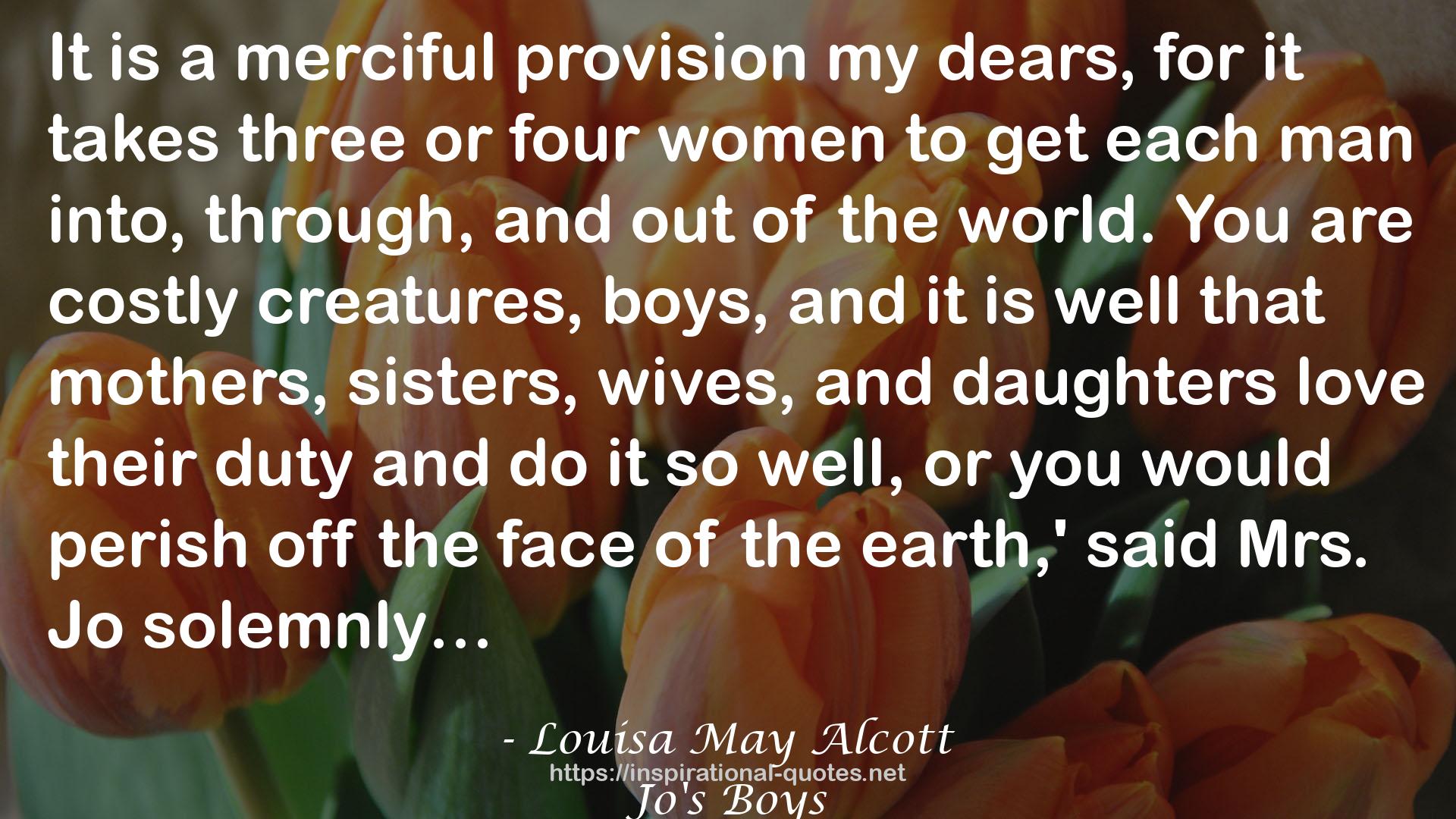 three or four women  QUOTES