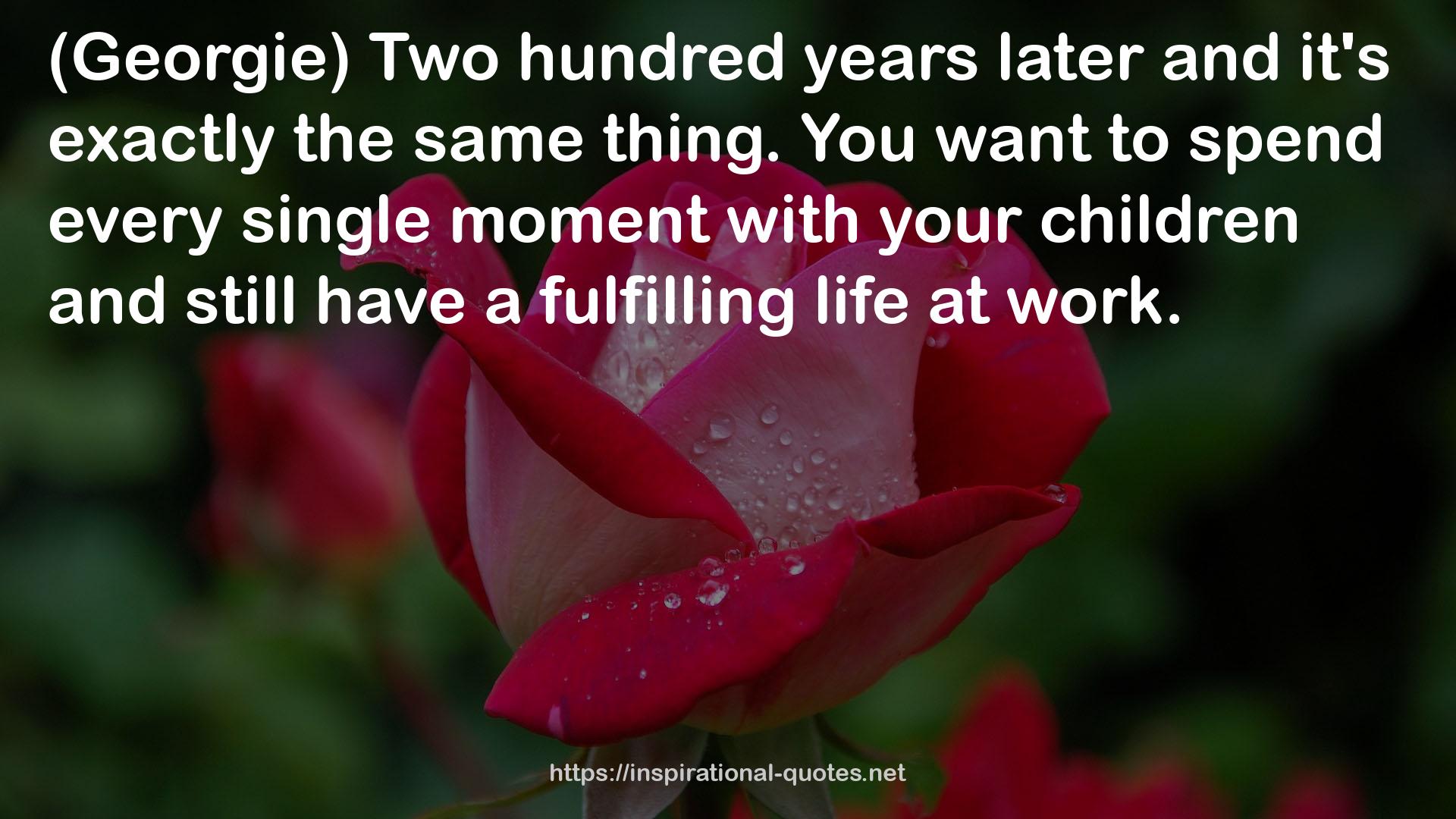 a fulfilling life  QUOTES