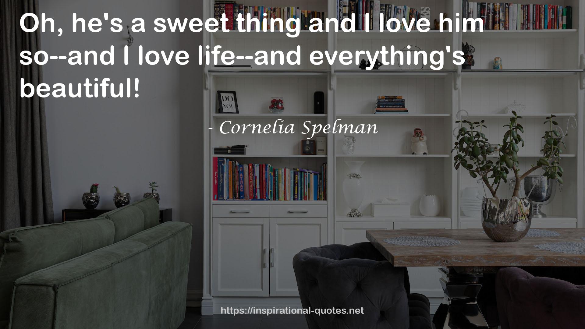 Cornelia Spelman QUOTES