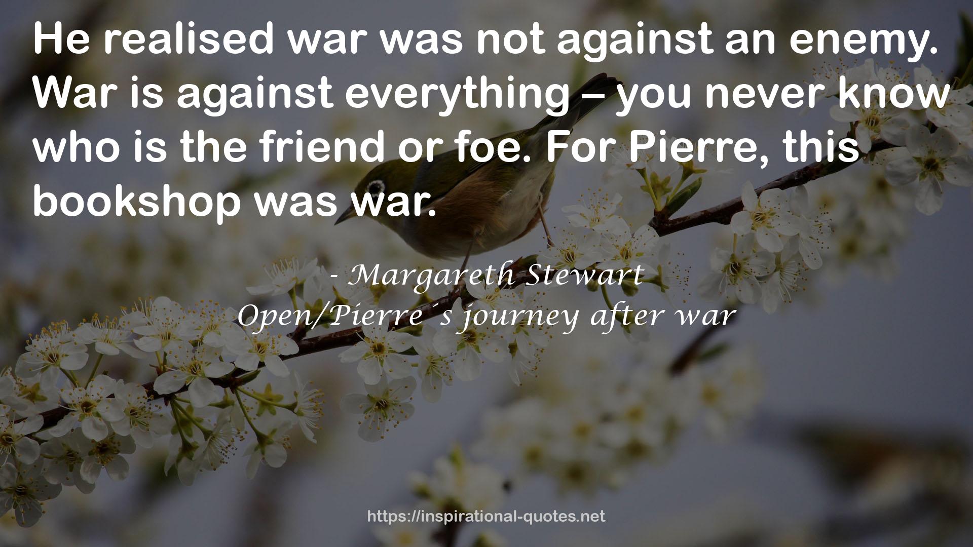 Margareth Stewart QUOTES