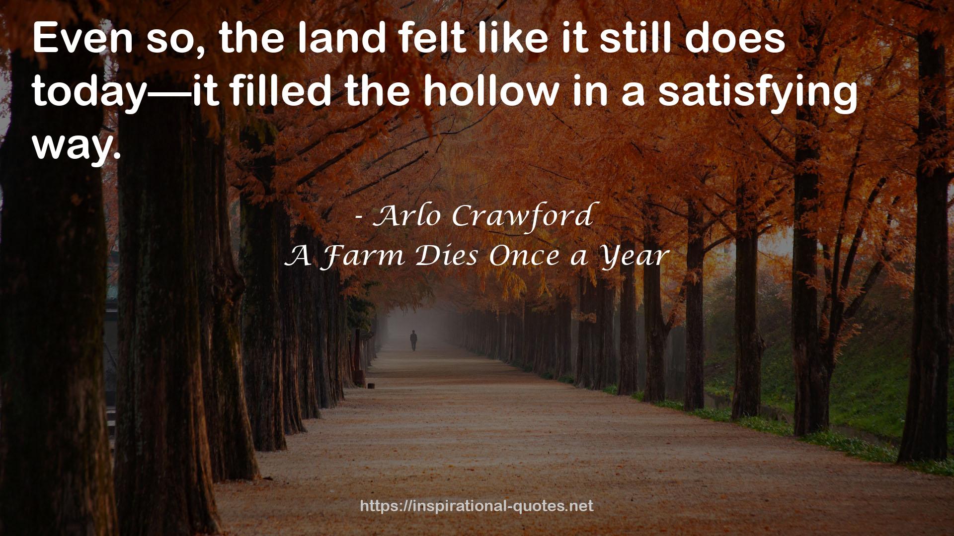 Arlo Crawford QUOTES