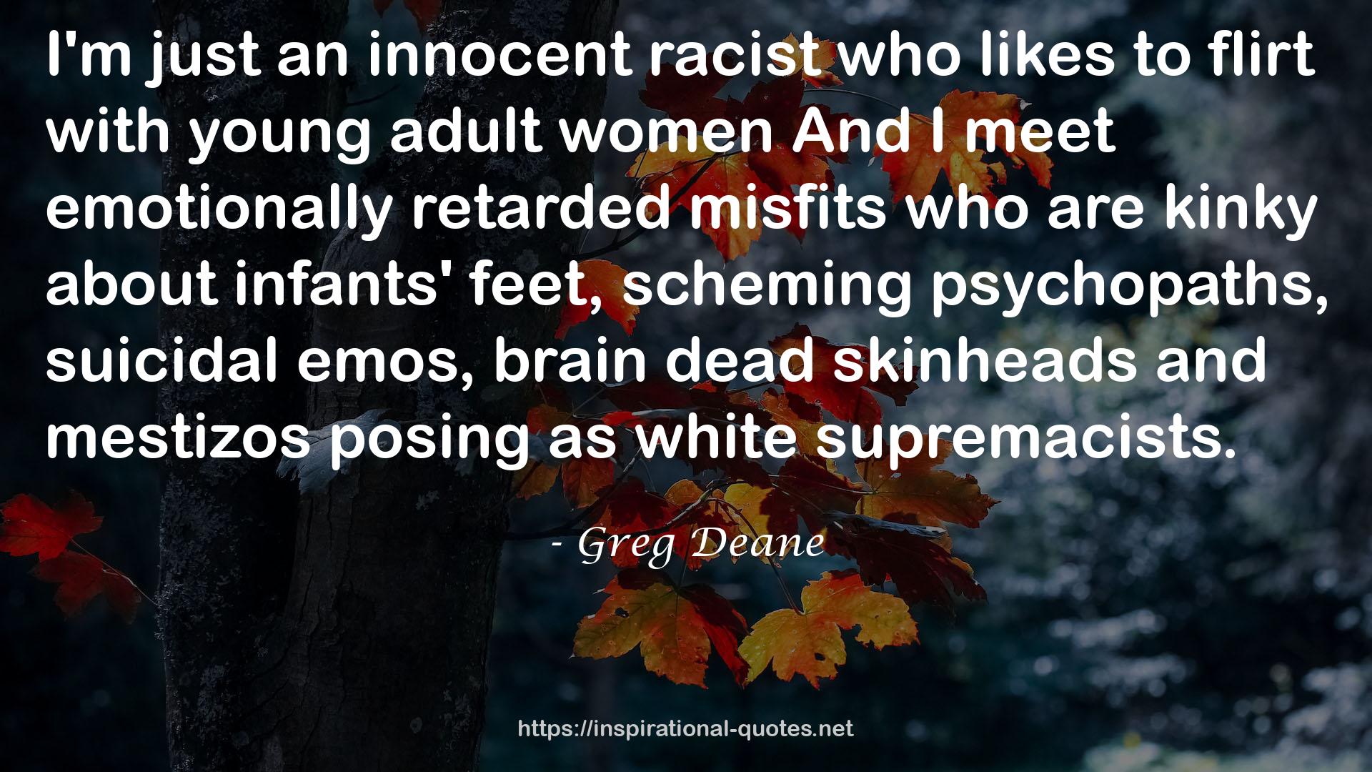 Greg Deane QUOTES