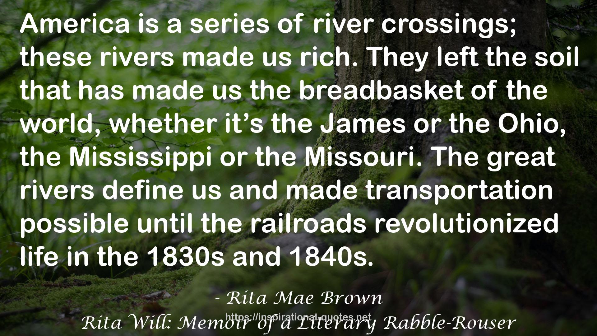 Rita Will: Memoir of a Literary Rabble-Rouser QUOTES