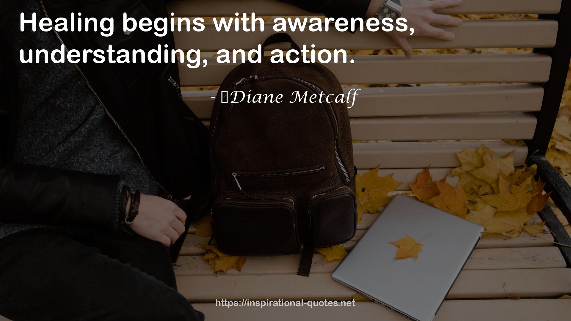 ✨Diane Metcalf QUOTES