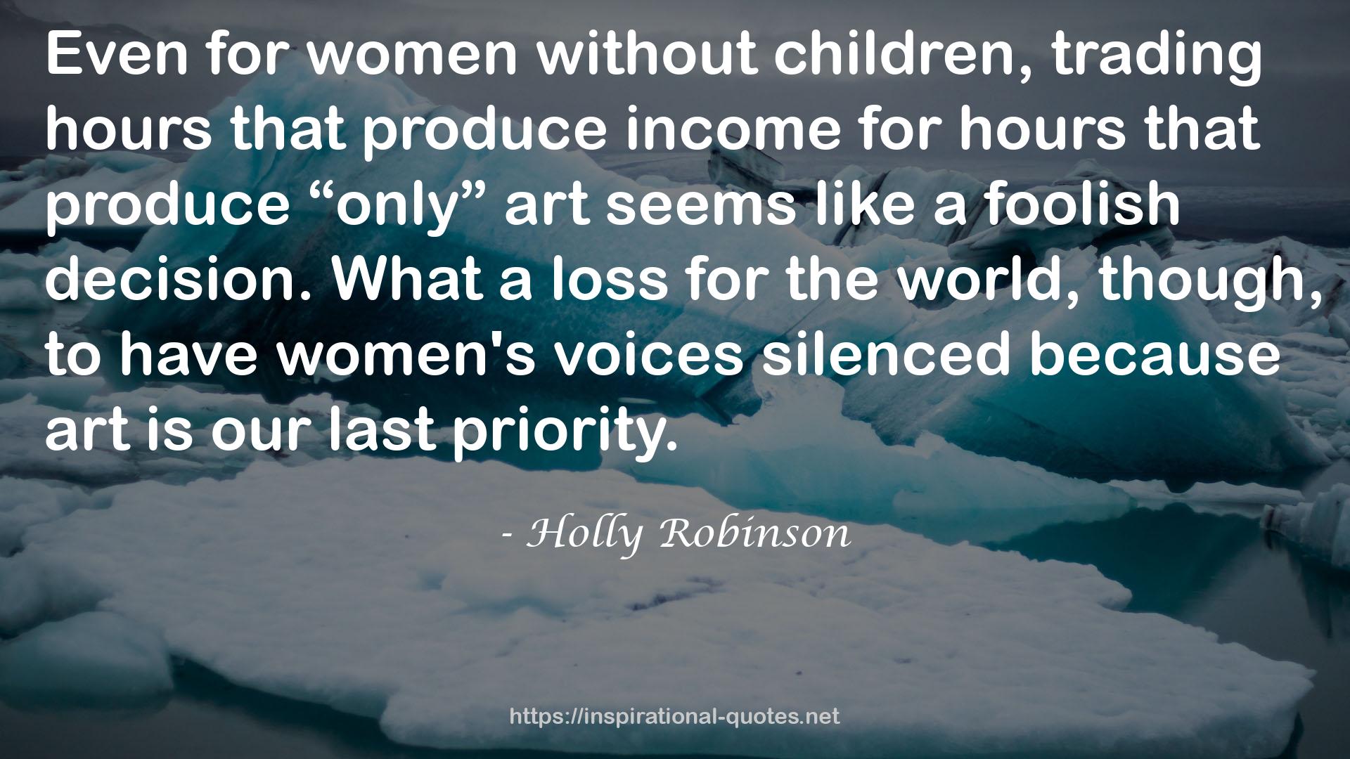women's voices  QUOTES