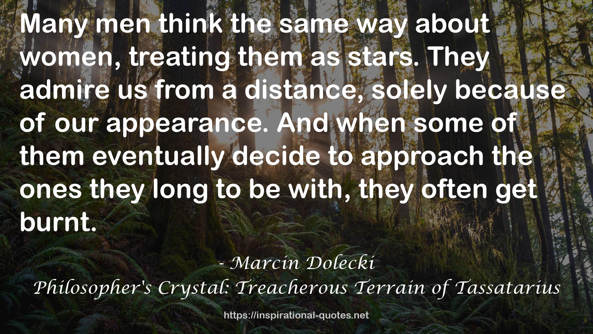 Philosopher's Crystal: Treacherous Terrain of Tassatarius QUOTES