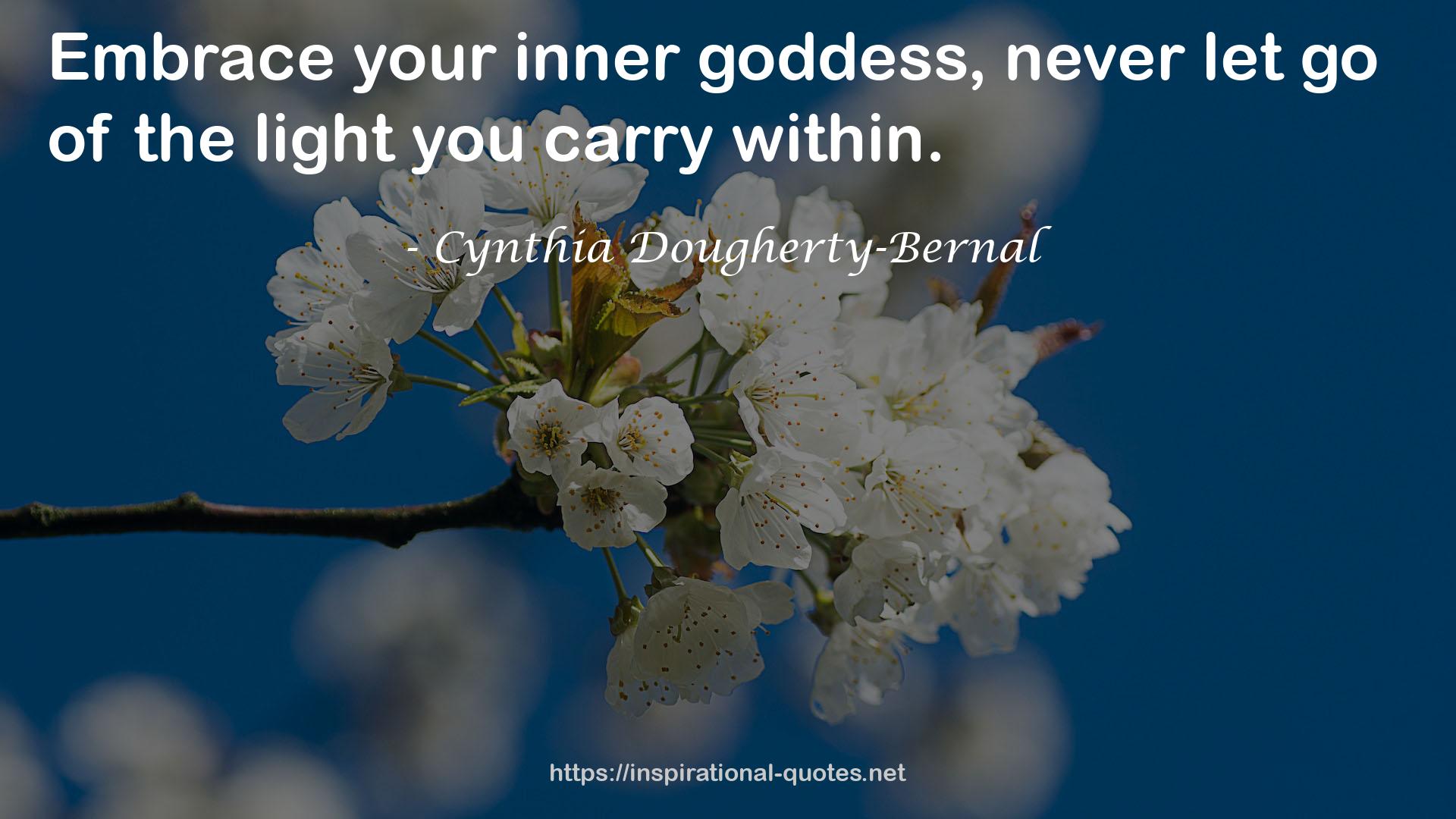 Cynthia Dougherty-Bernal QUOTES