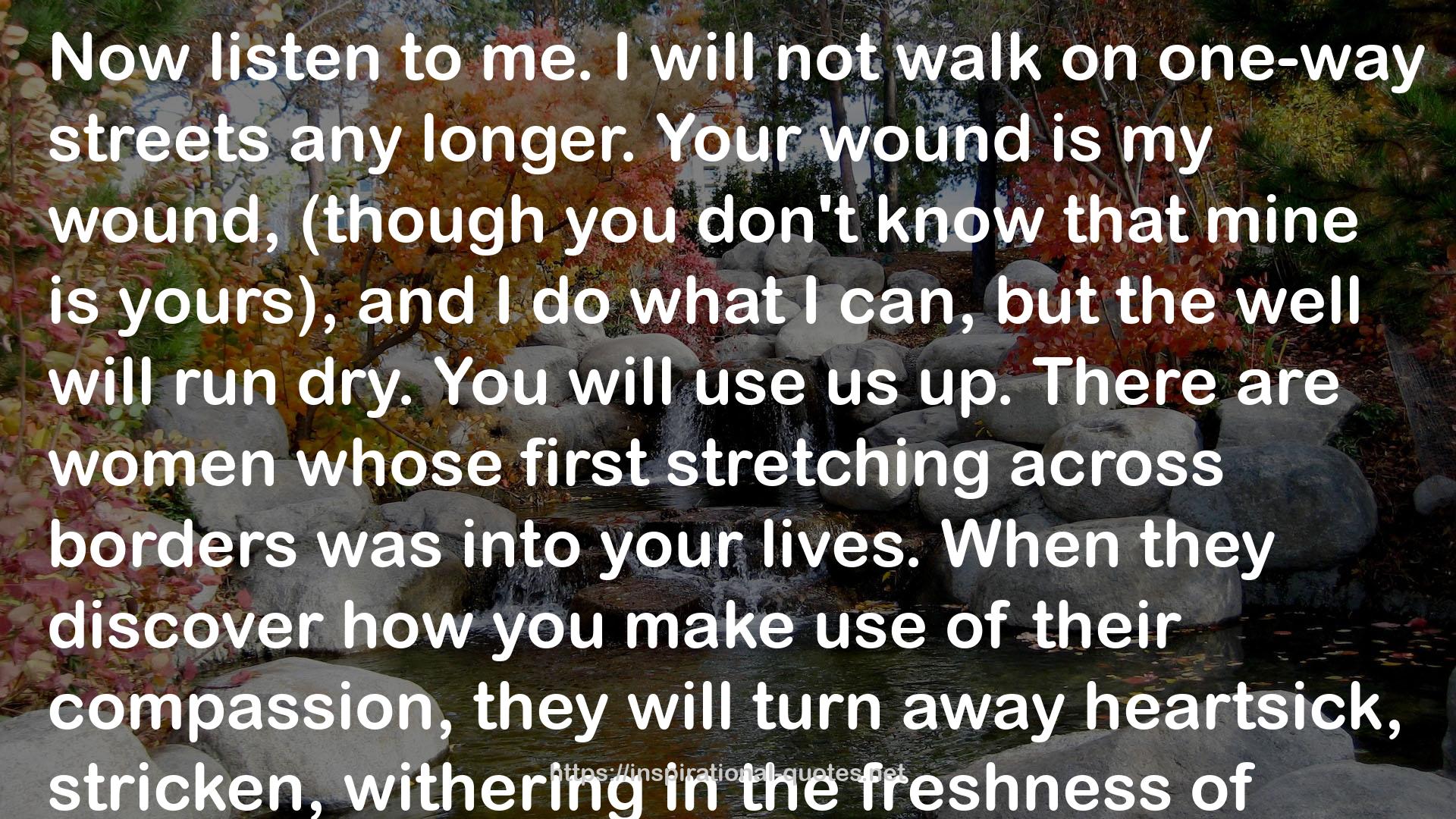 Your wound  QUOTES