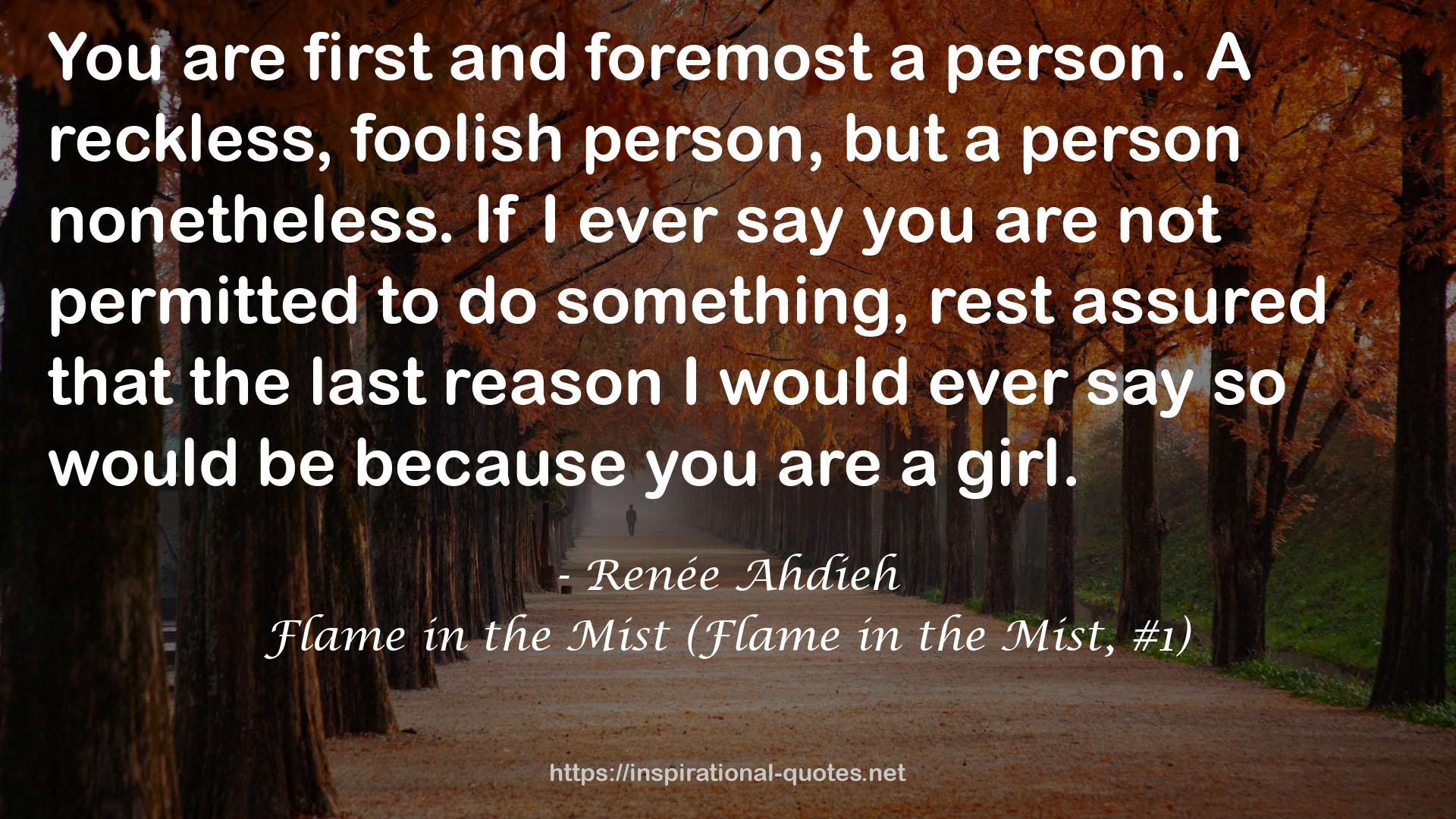 Flame in the Mist (Flame in the Mist, #1) QUOTES