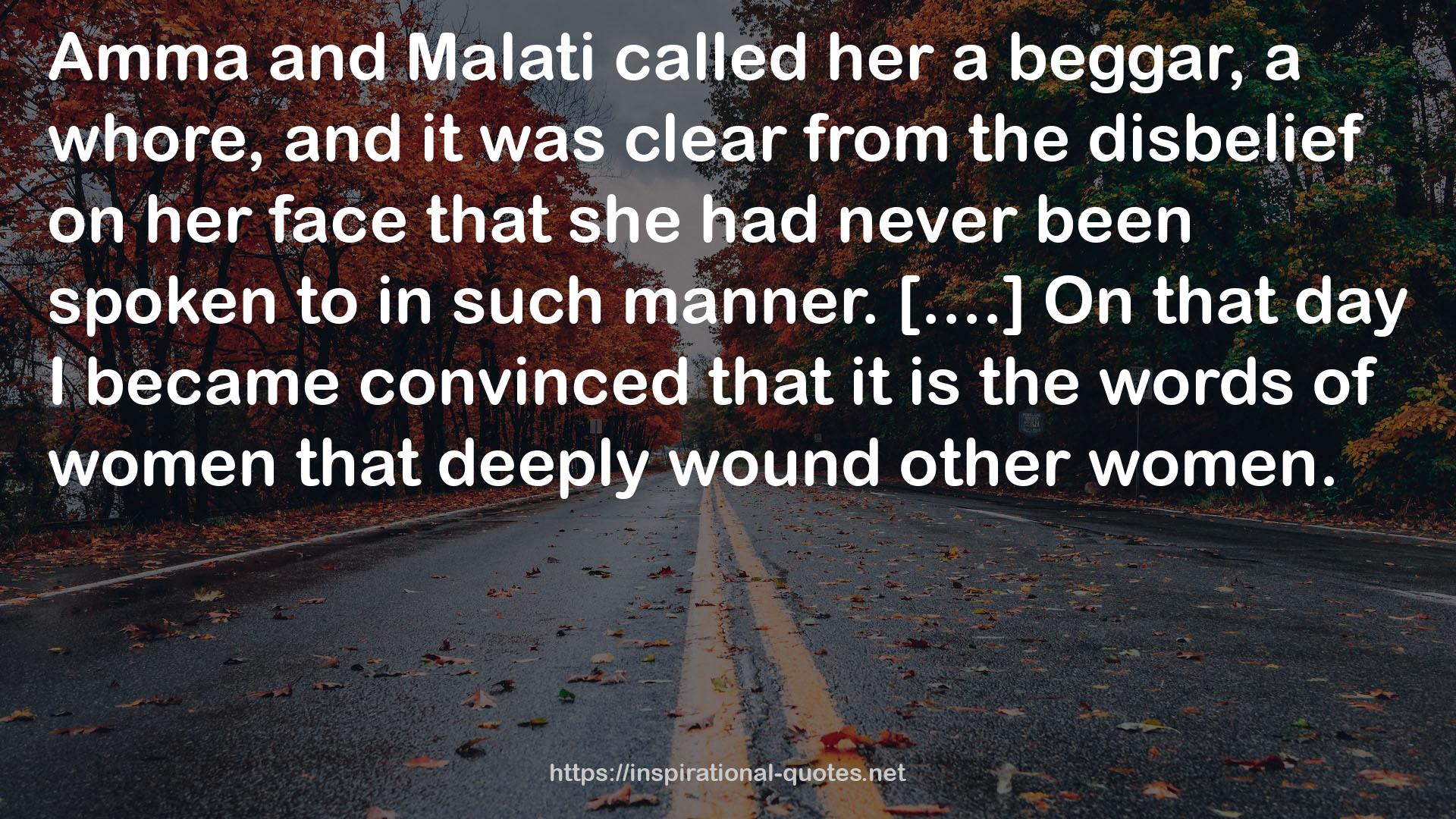 Malati  QUOTES