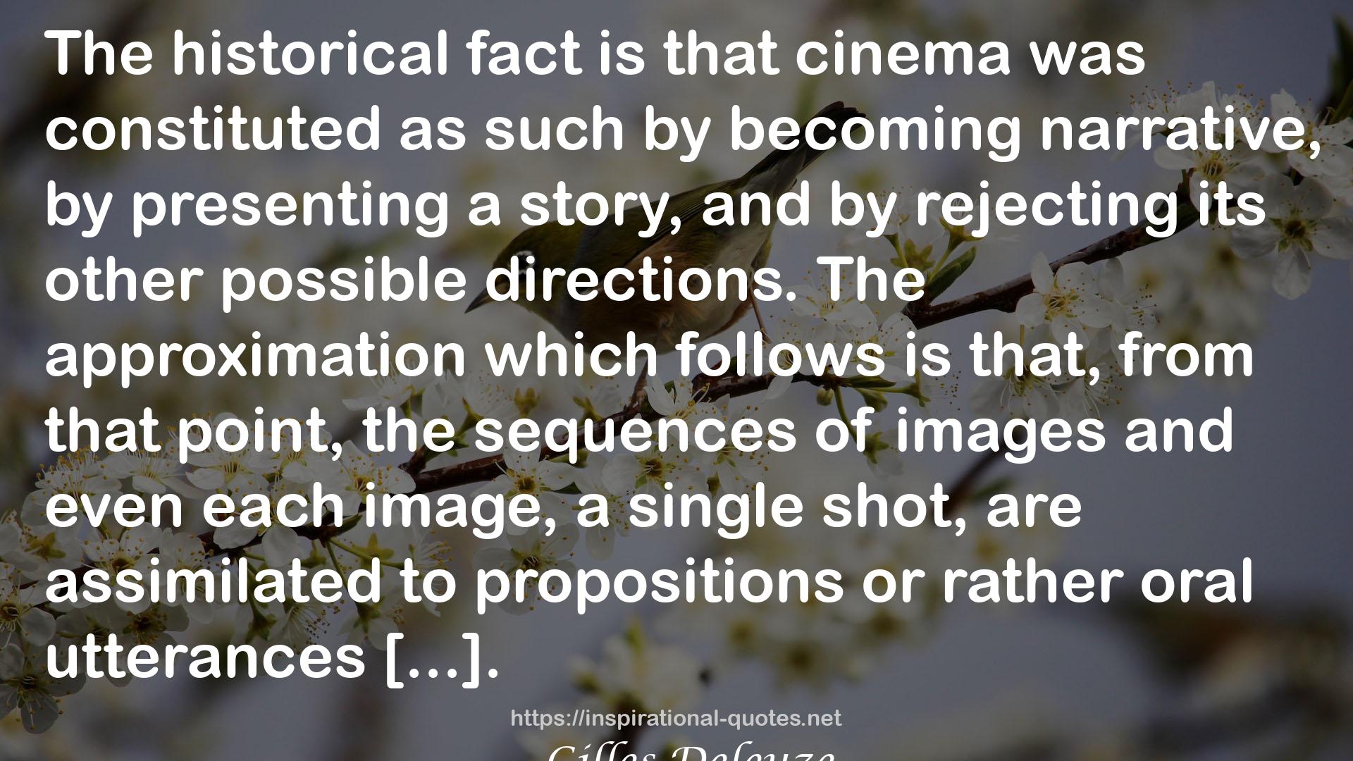 Cinema 2: The Time-Image QUOTES