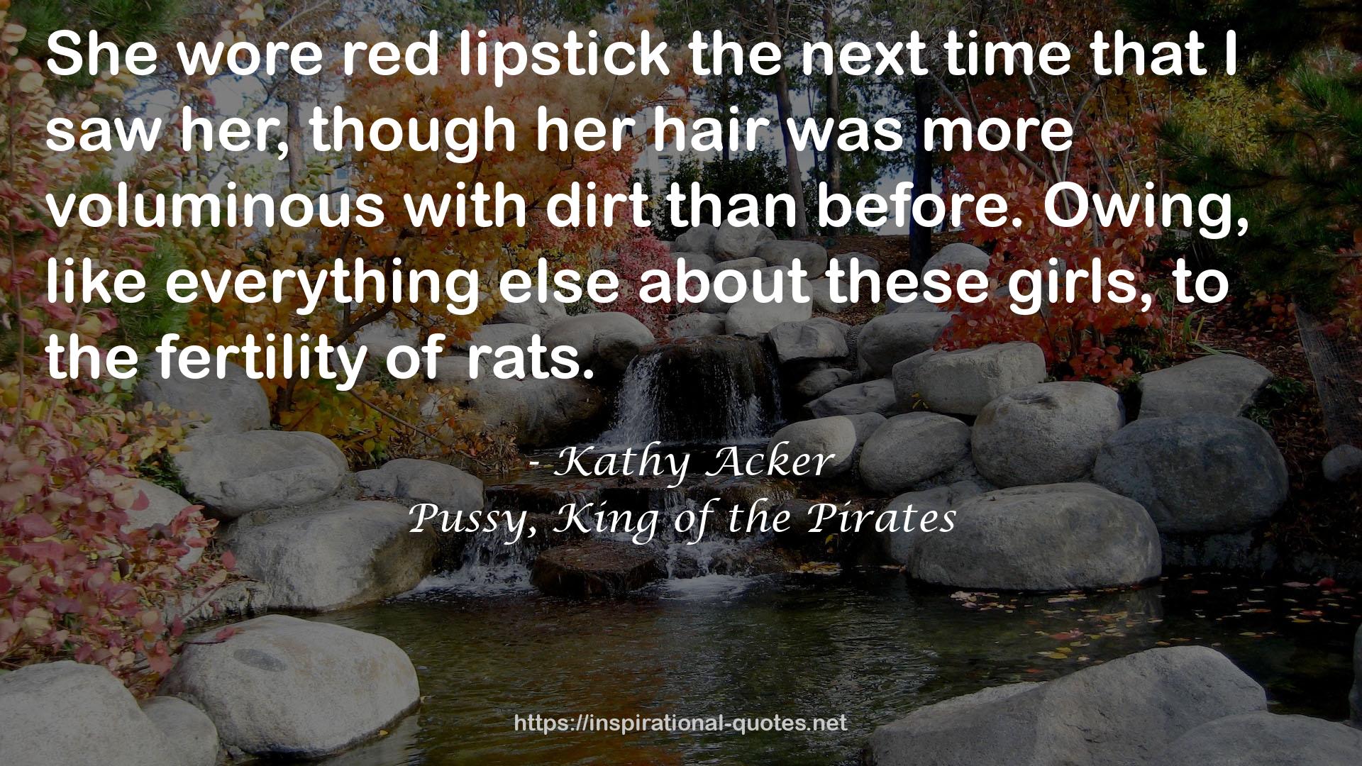 red lipstick  QUOTES