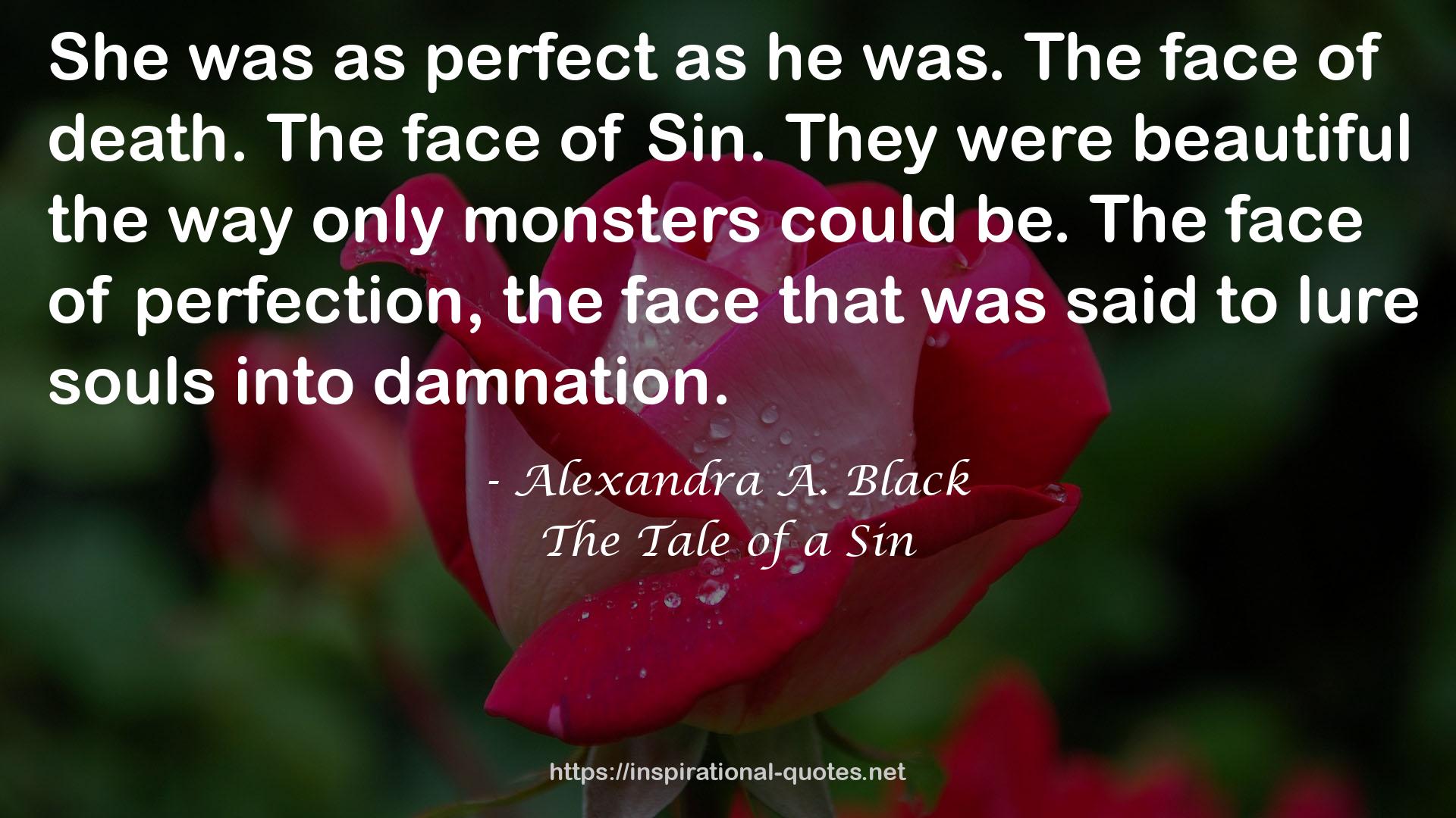 The Tale of a Sin QUOTES