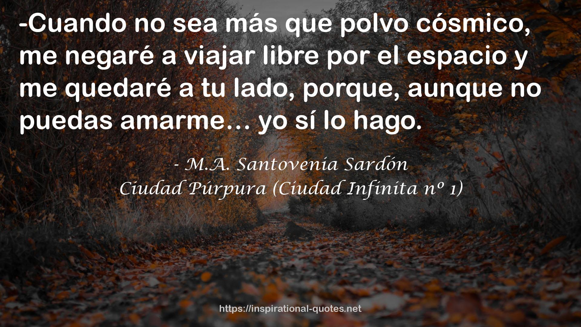 M.A. Santovenia Sardón QUOTES