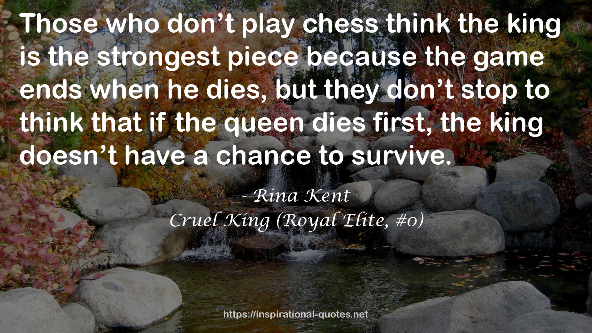 Cruel King (Royal Elite, #0) QUOTES
