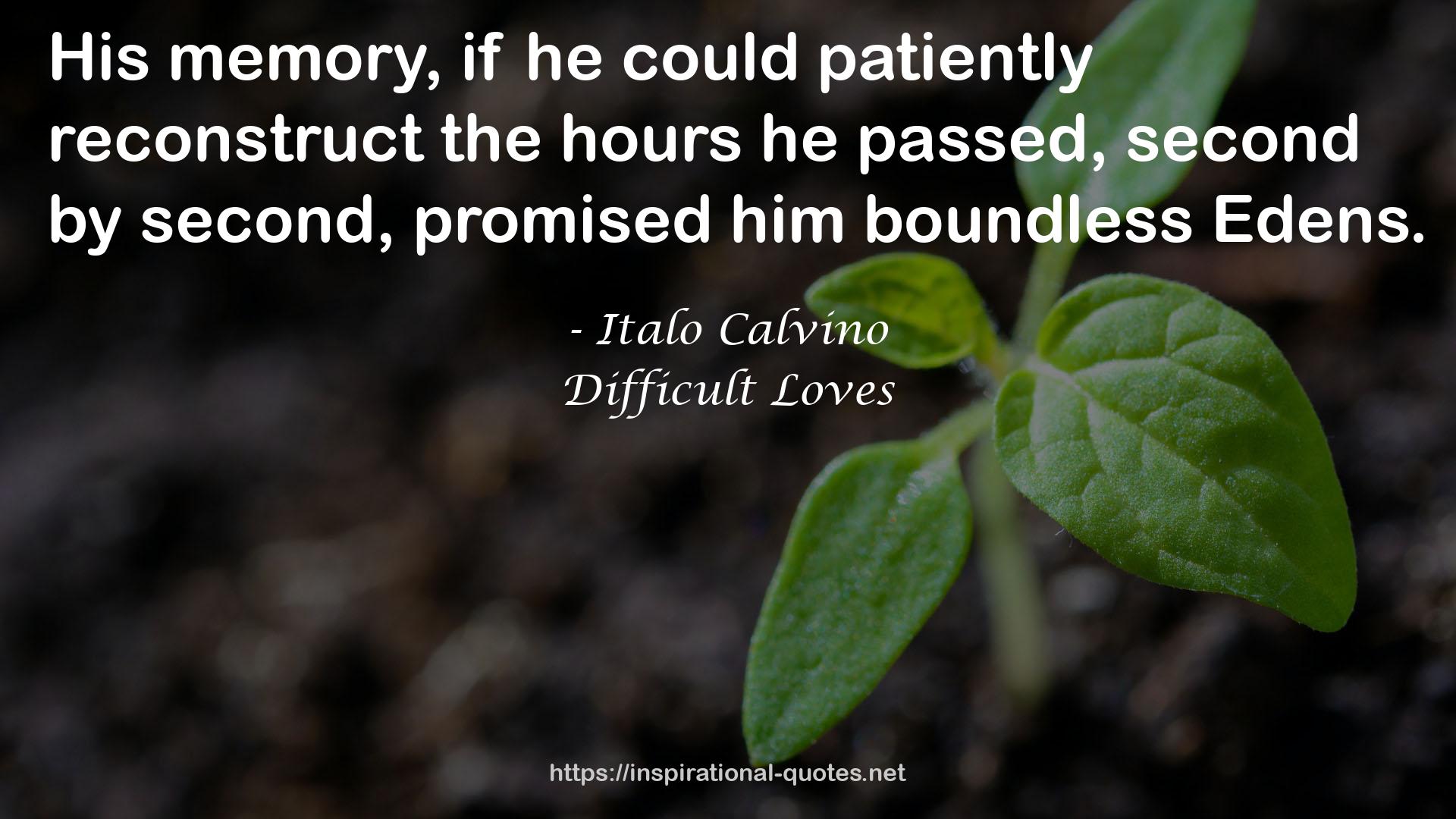 Italo Calvino QUOTES