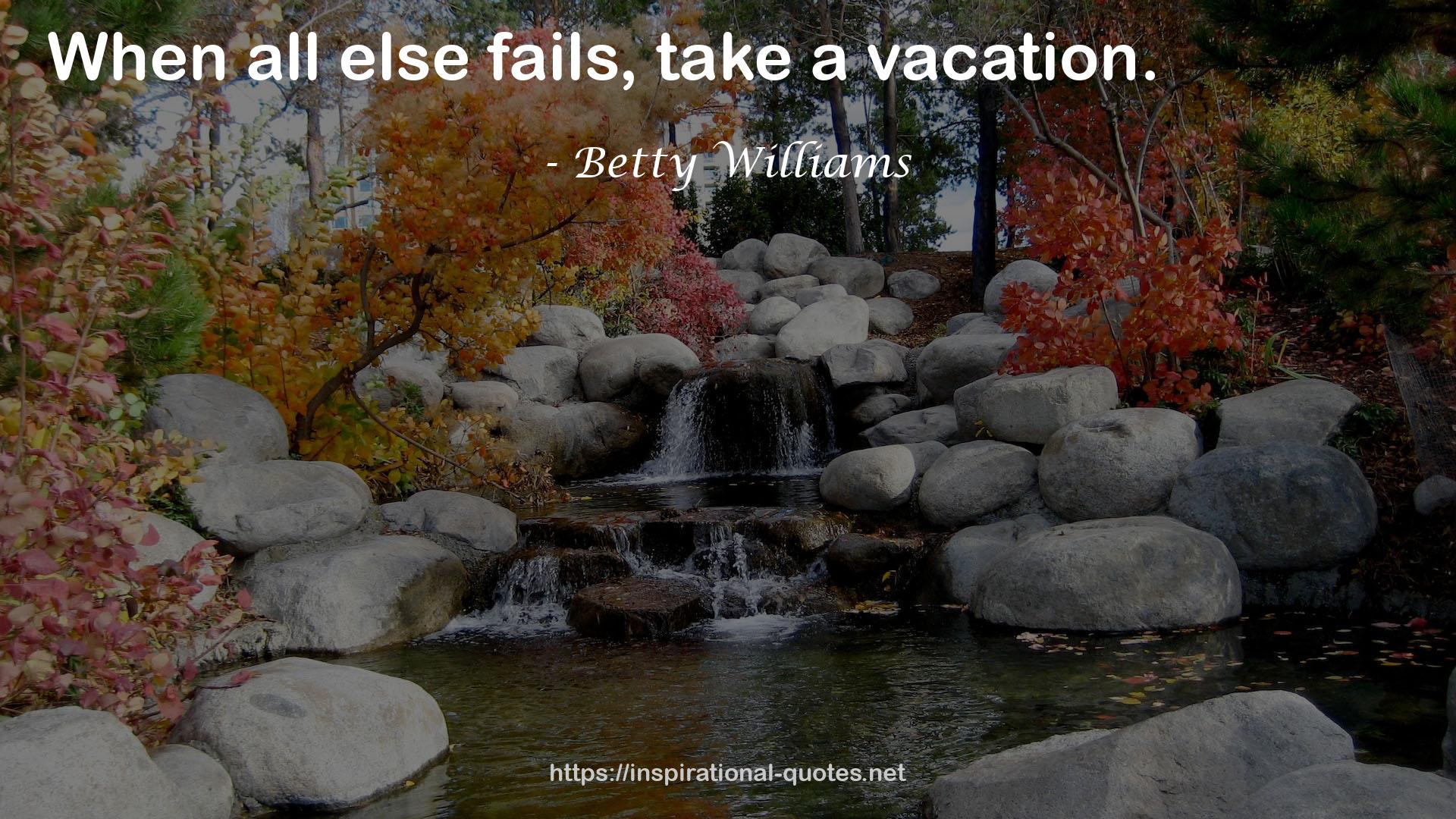 Betty Williams QUOTES