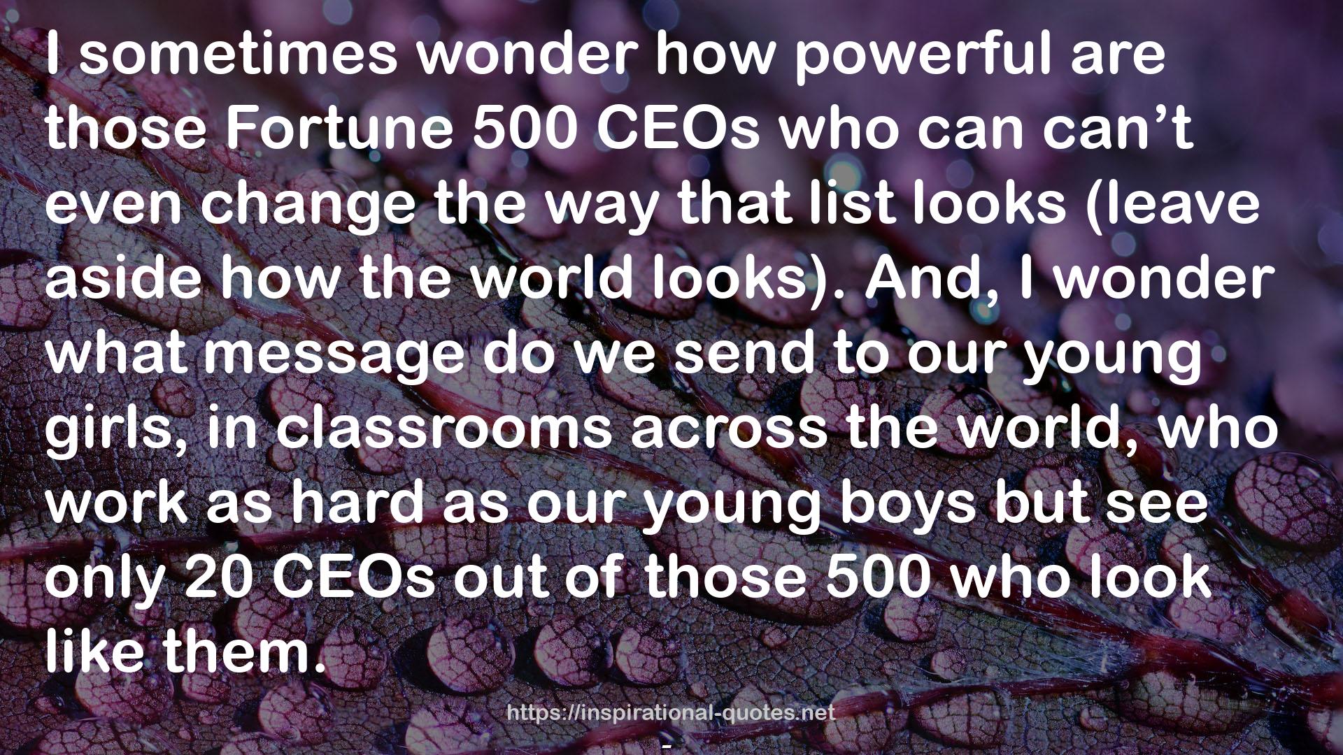 CEOs  QUOTES