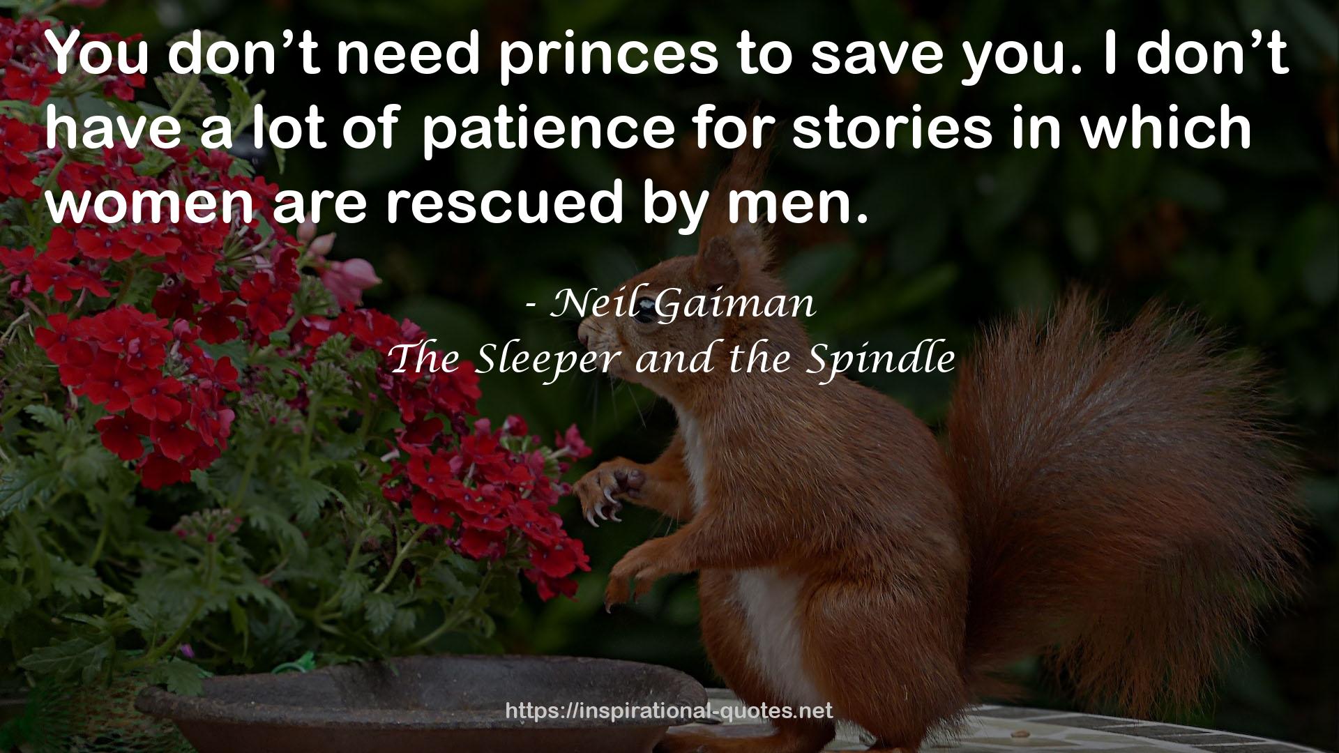 The Sleeper and the Spindle QUOTES