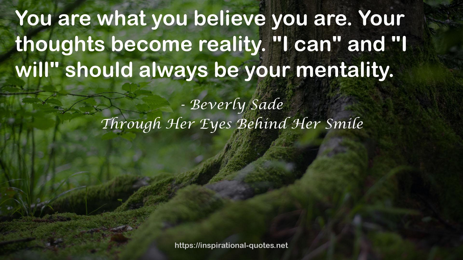Beverly Sade QUOTES
