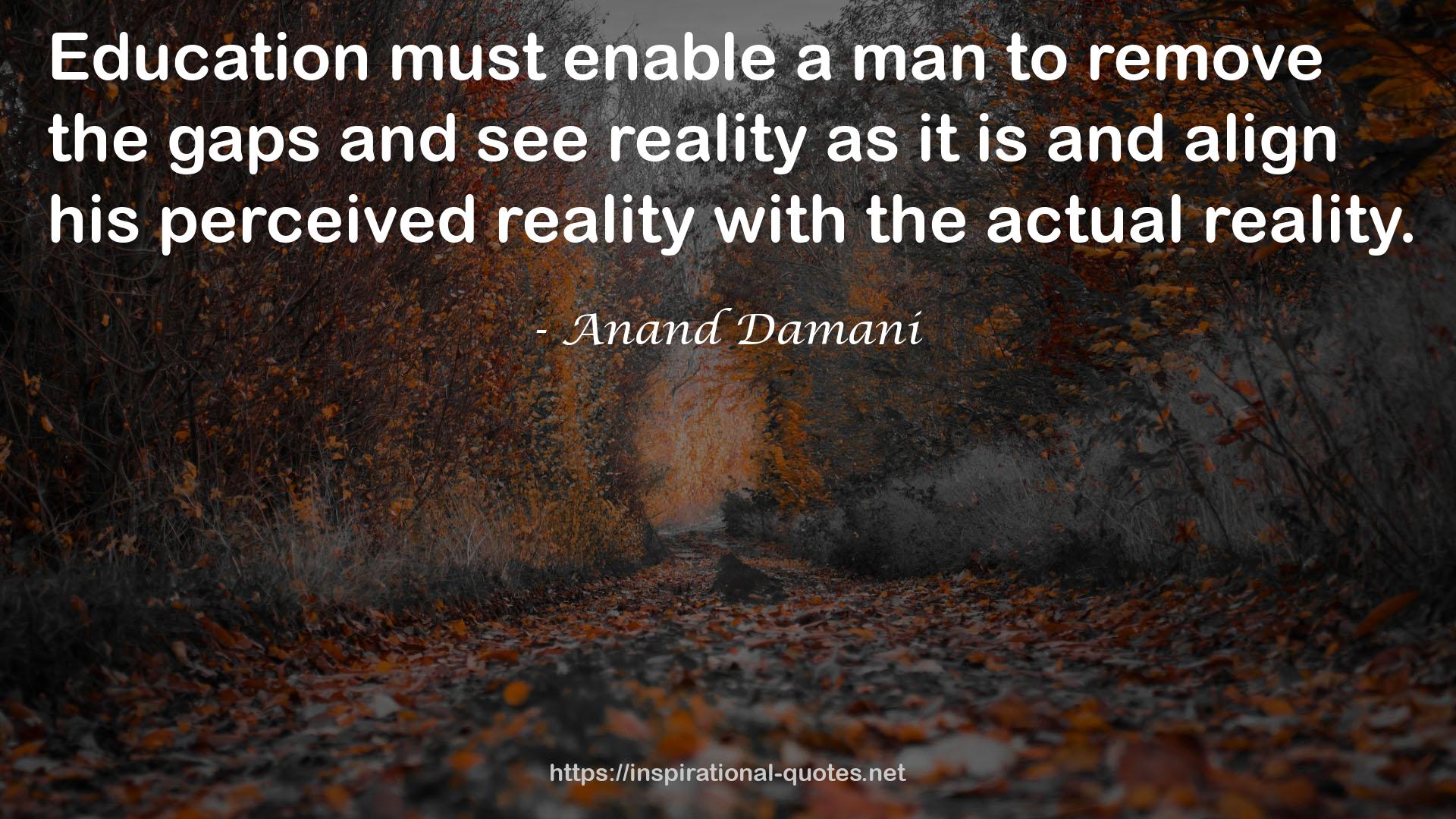 Anand Damani QUOTES
